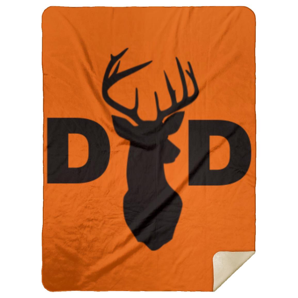 Dad Deer Dad hat MSHL Premium Sherpa Blanket 60x80