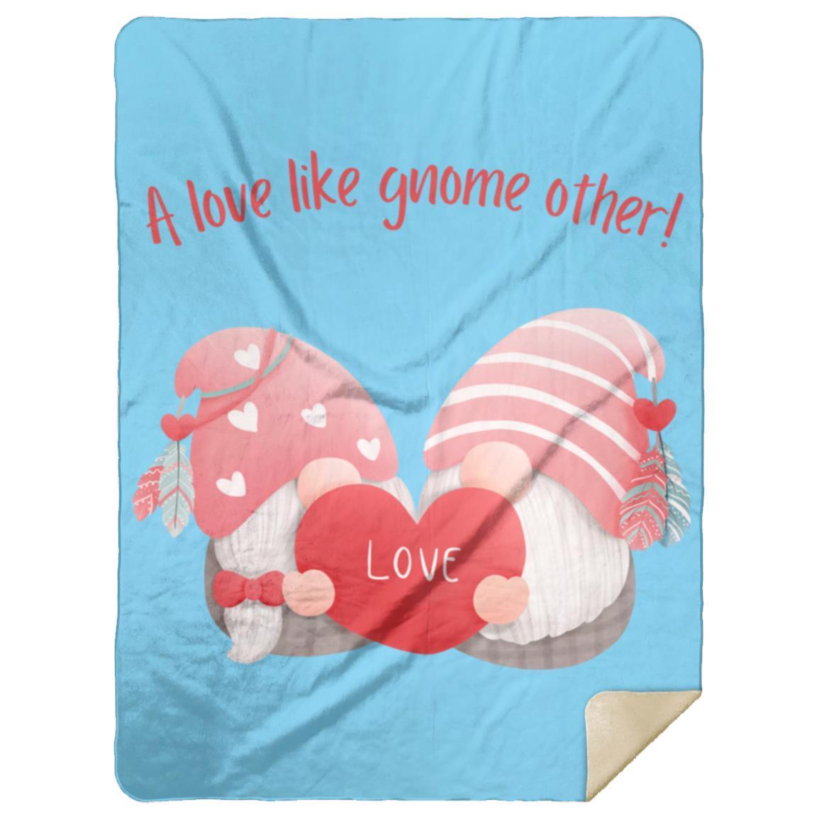 love gnome other MSHL Premium Sherpa Blanket 60x80