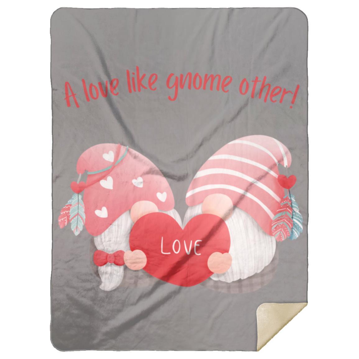 love gnome other MSHL Premium Sherpa Blanket 60x80