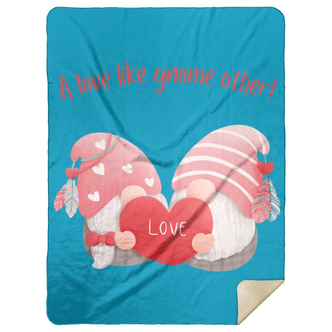 love gnome other MSHL Premium Sherpa Blanket 60x80