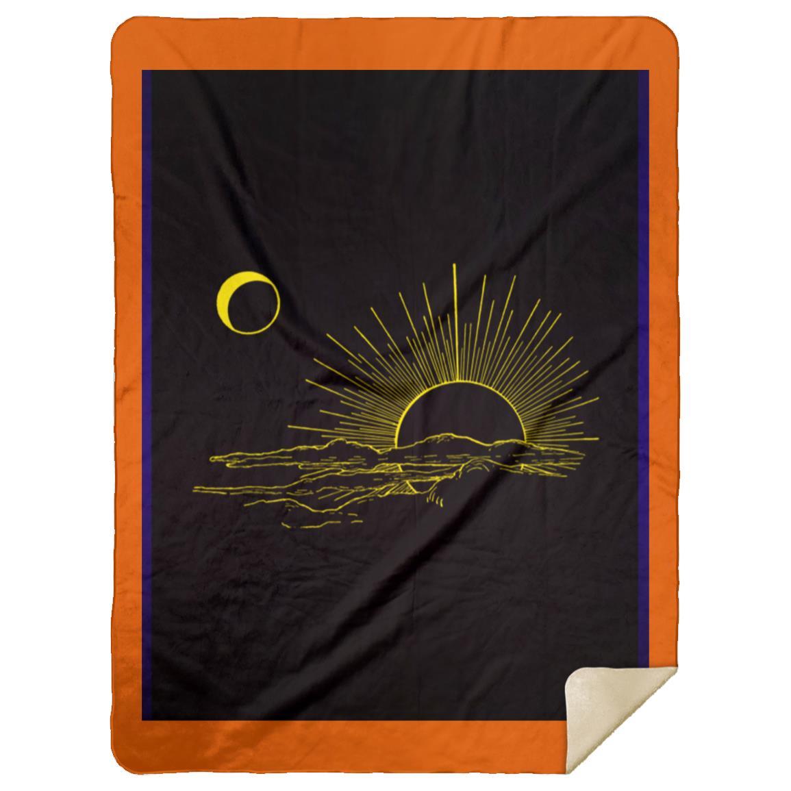 Sun and moon t-shirt MSHL Premium Mink Sherpa Blanket 60x80