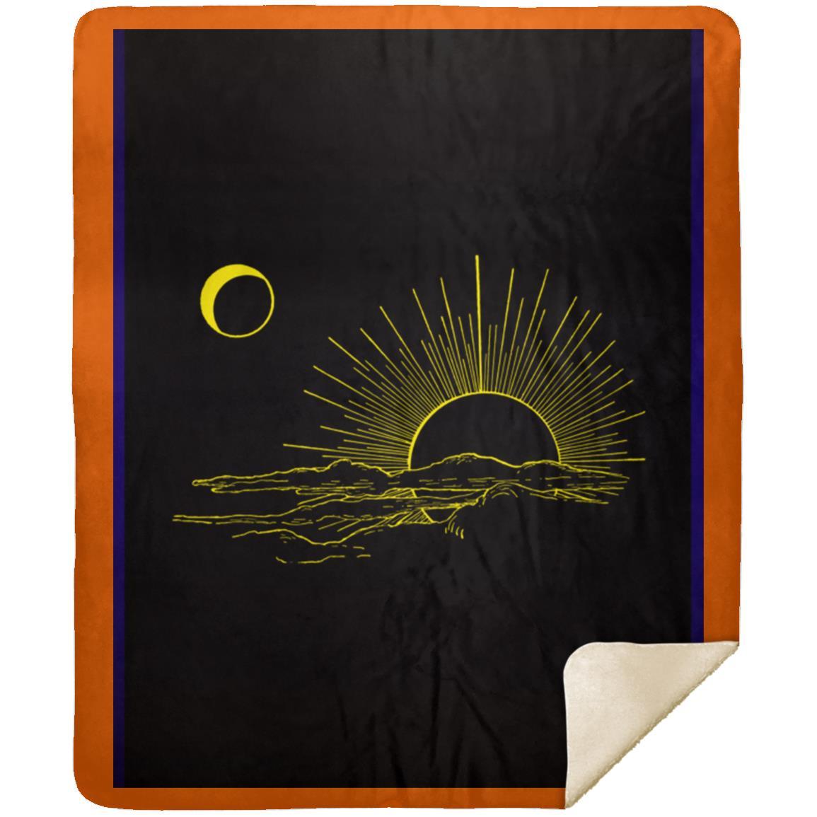 Sun and moon t-shirt MSHM Premium Mink Sherpa Blanket 50x60