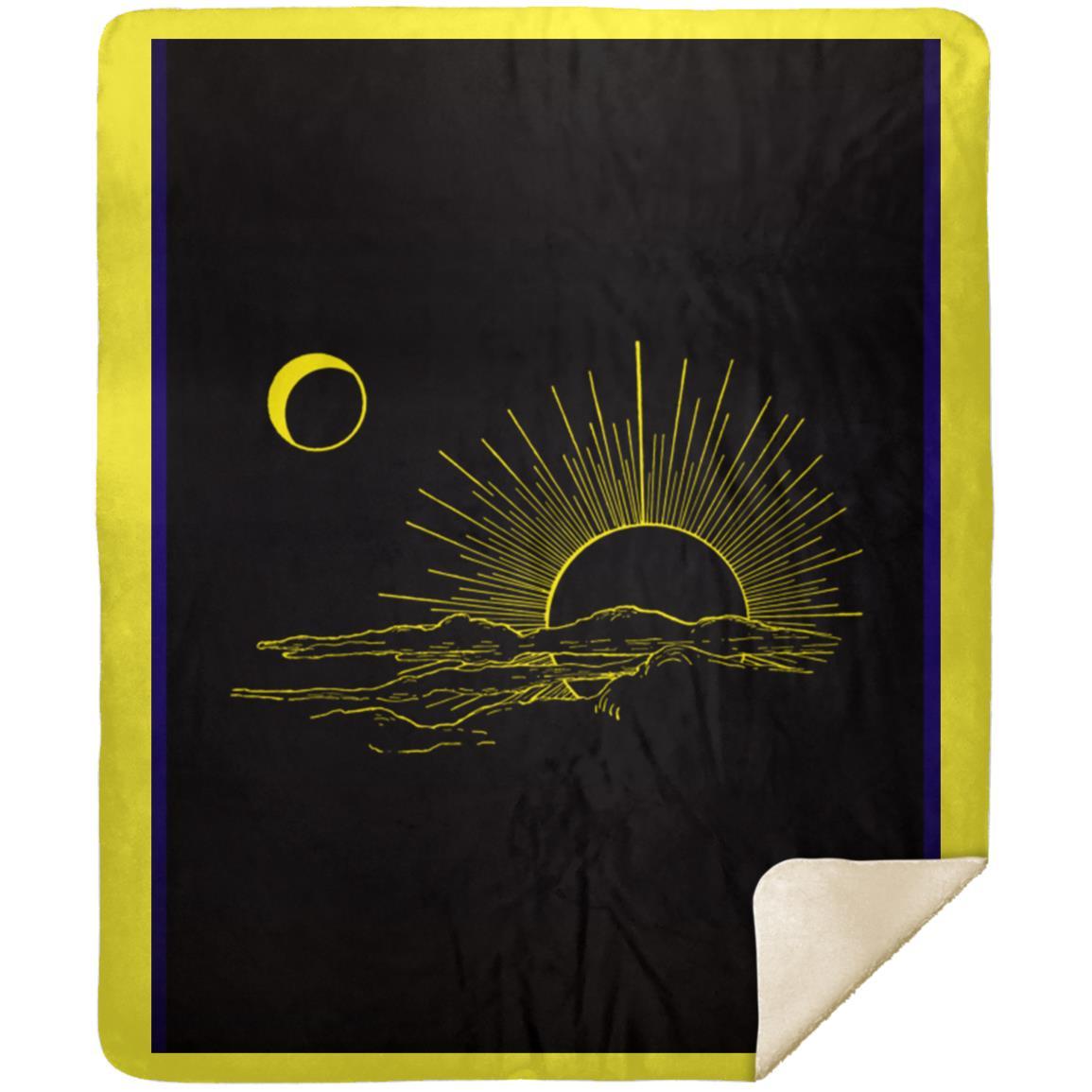 Sun and moon t-shirt MSHM Premium Mink Sherpa Blanket 50x60