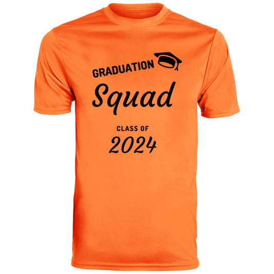 Grad Squad 2024 Black CLOSEOUT - 790 Men's Moisture-Wicking Tee