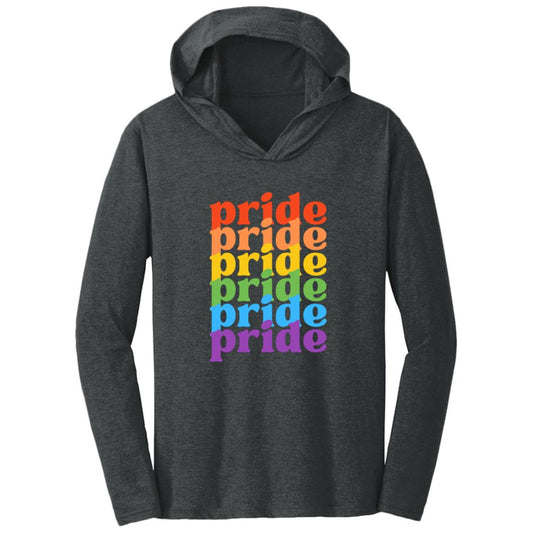 Pride Pride Pride CLOSEOUT - DM139 Triblend T-Shirt Hoodie