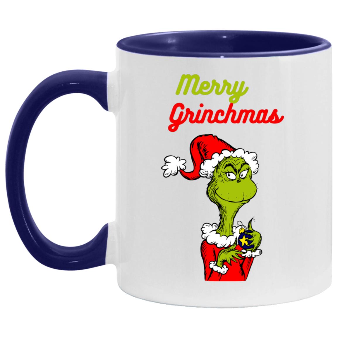 Merry Grinchmas 2 AM11OZ 11oz Accent Mug