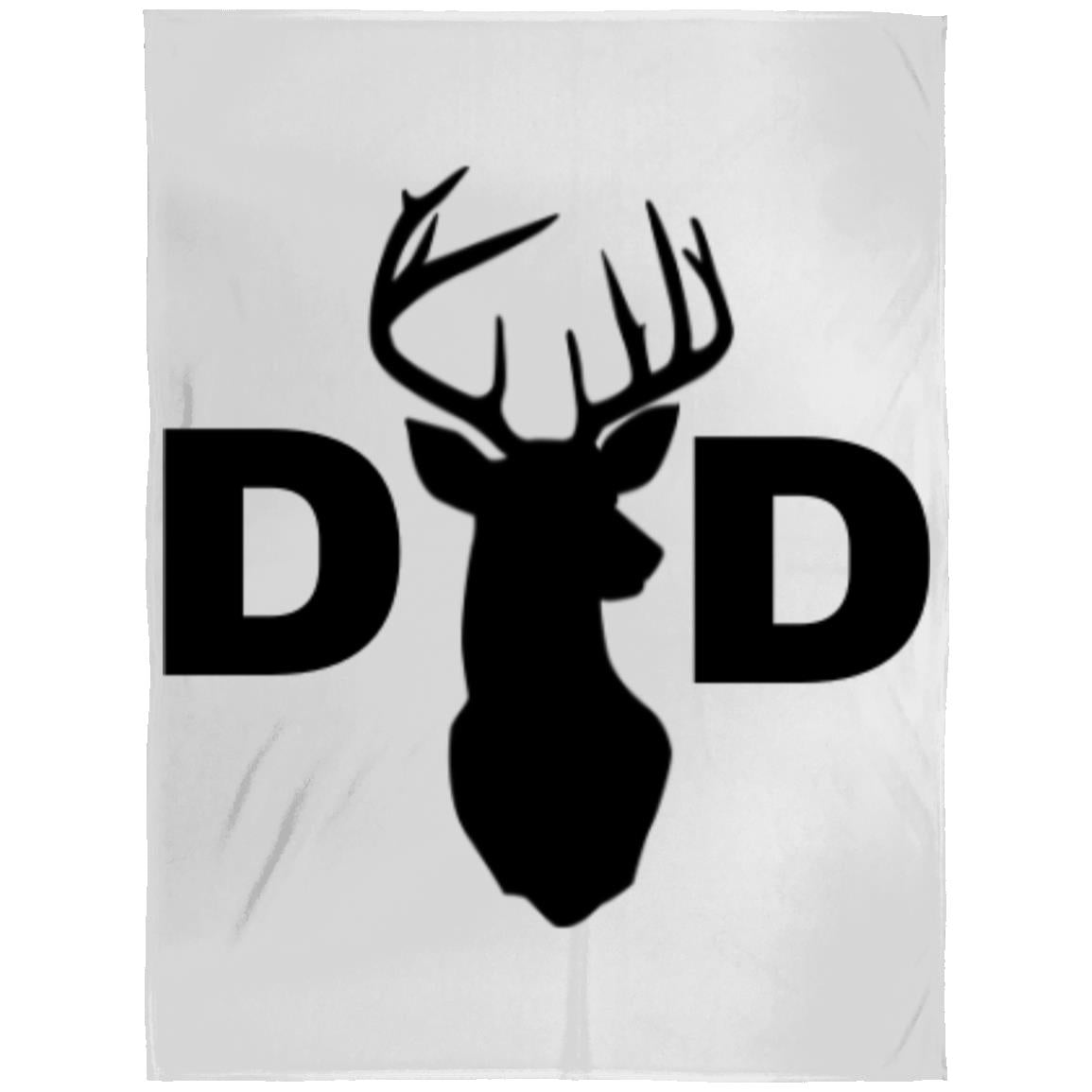 Dad Deer Dad hat FLL Arctic Fleece Blanket 60x80