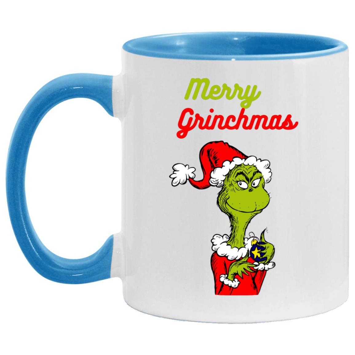 Merry Grinchmas 2 AM11OZ 11oz Accent Mug