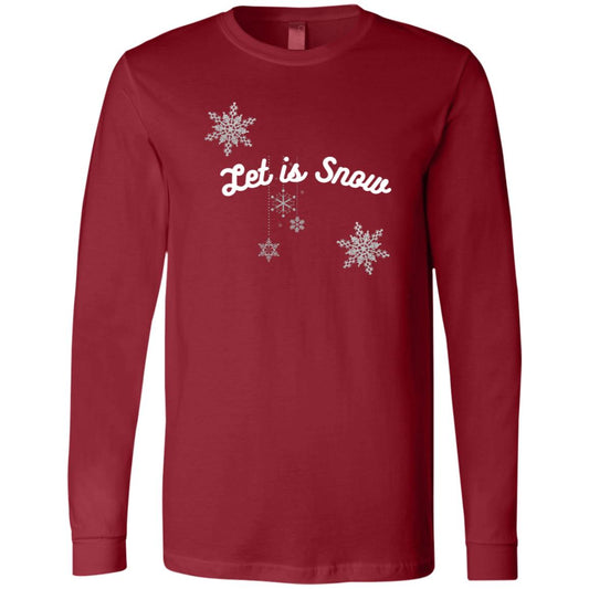 Let is Snow CLOSEOUT --  Men's Jersey LS T-Shirt