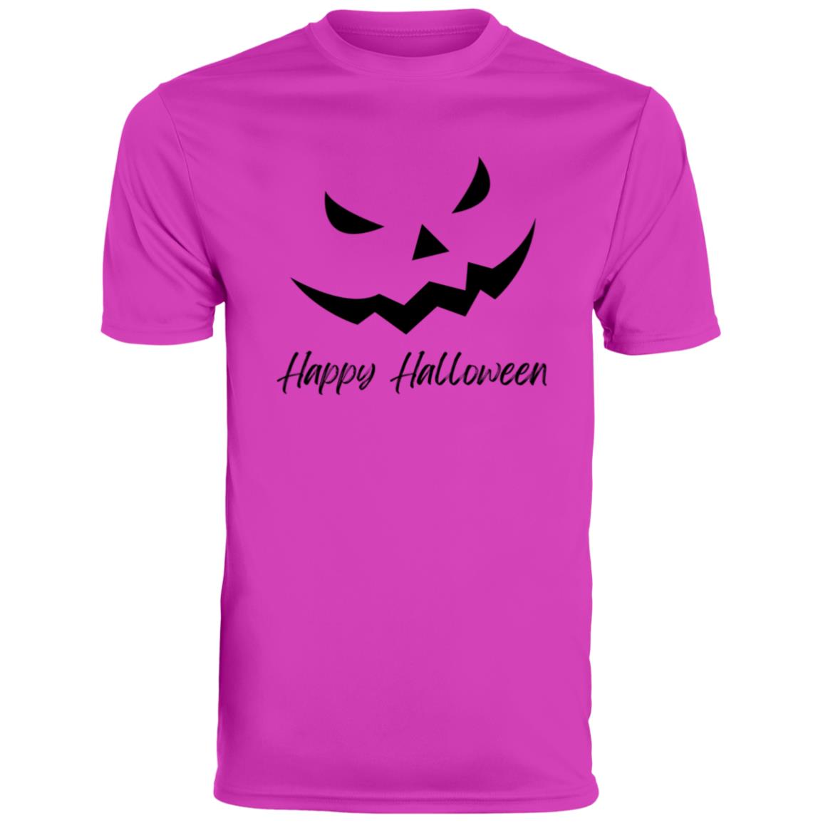 Scary Jack O Lantern Face CLOSEOUT -- Men's Moisture-Wicking Tee