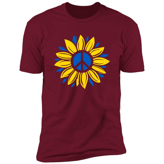 Peace flower t-shirt Z61x Premium Short Sleeve Tee (Closeout)