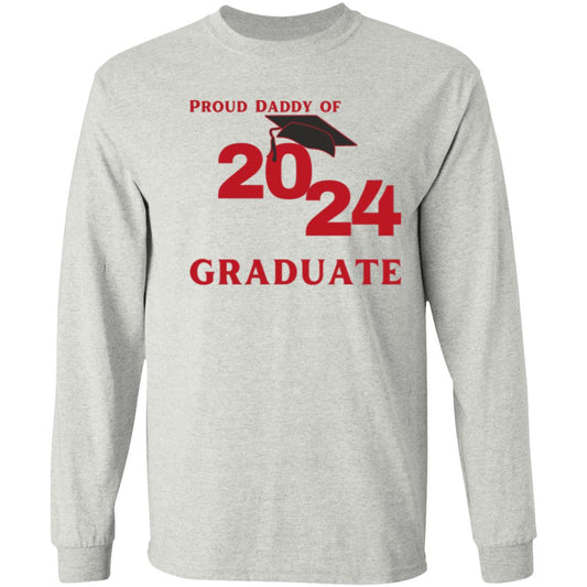 Proud Daddy -- 2024 Graduate -- T-Shirt