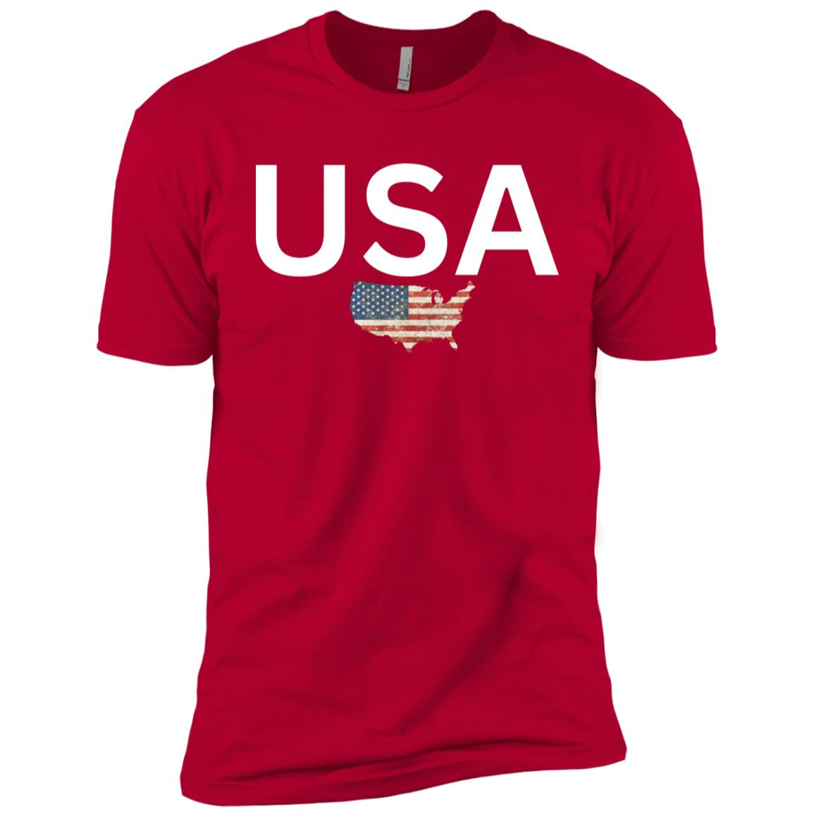 USA states flag CLOSEOUT - NL3310 Boys' Cotton T-Shirt