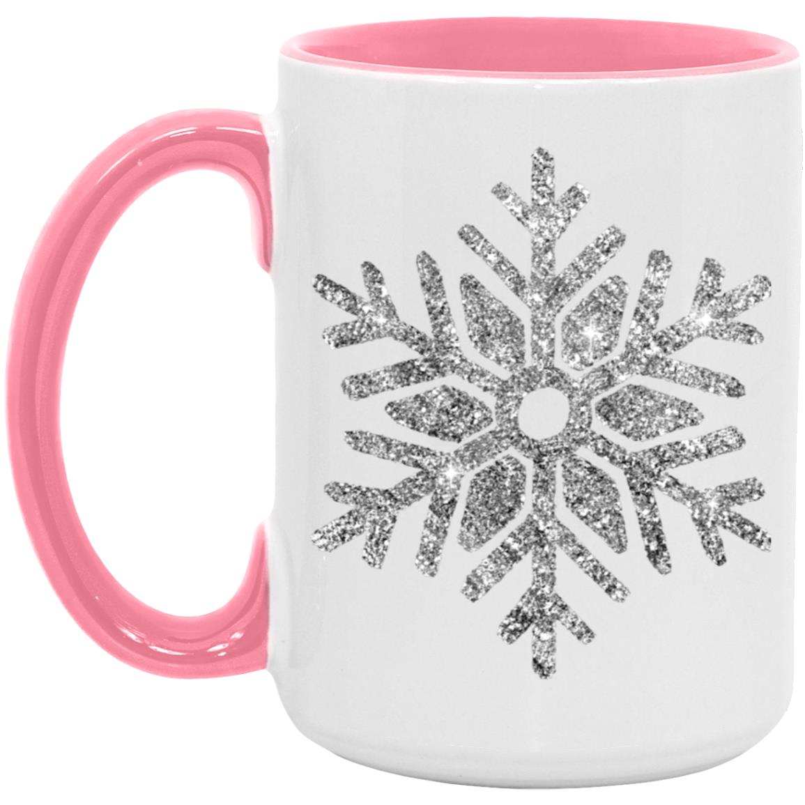 Sliver Snowflake AM15OZ 15oz Accent Mug