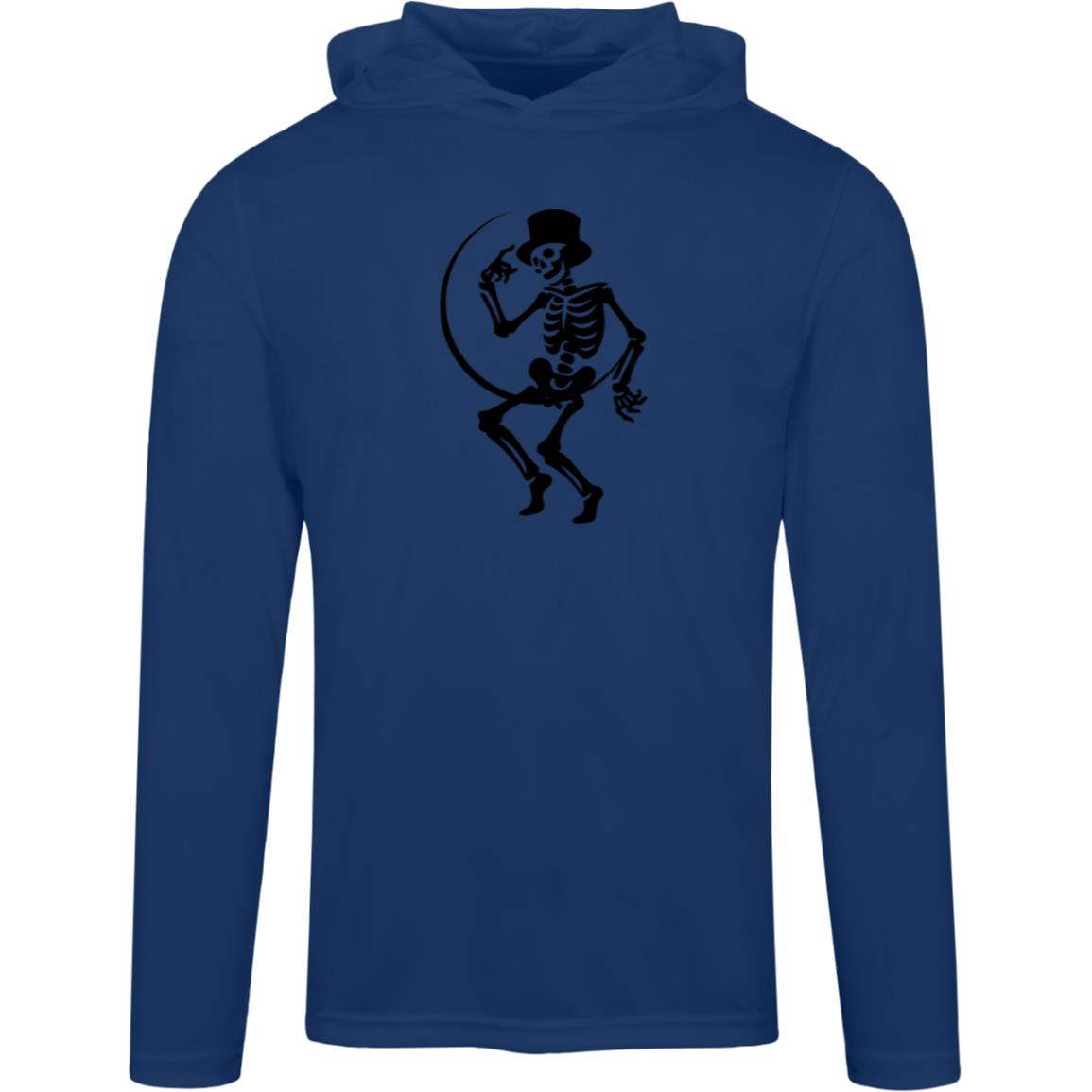 Moon and Skeleton -- Men's Zone Hooded Tee