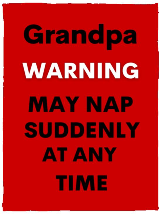 Grandpa naps black VPS Cozy Plush Fleece Blanket - 30x40