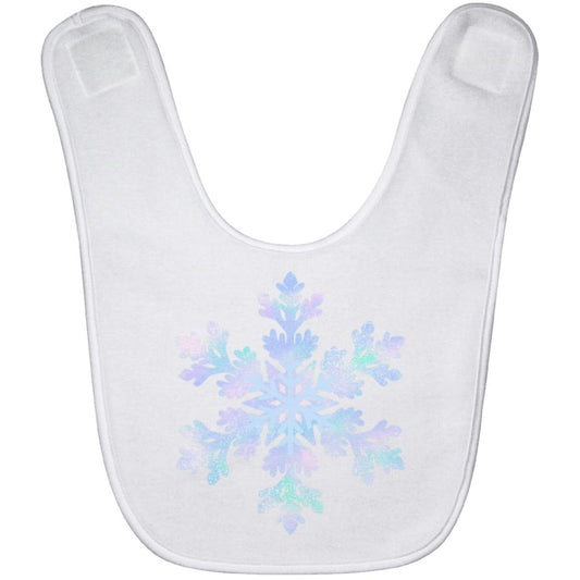 Snowflake -- Baby Bib