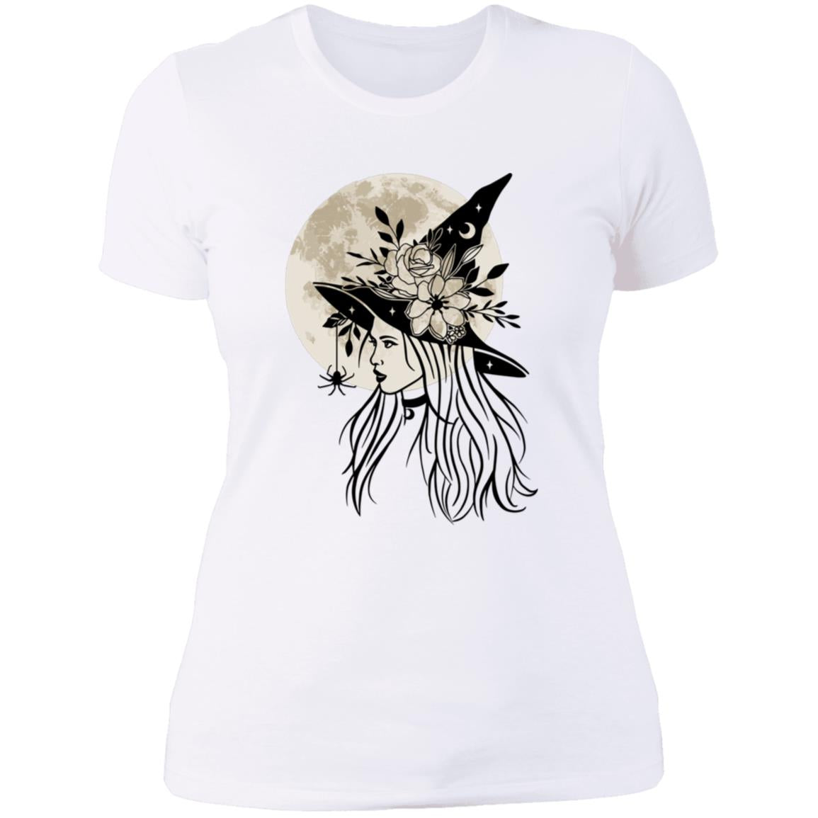 Witchy Moon -- Ladies' Boyfriend T-Shirt