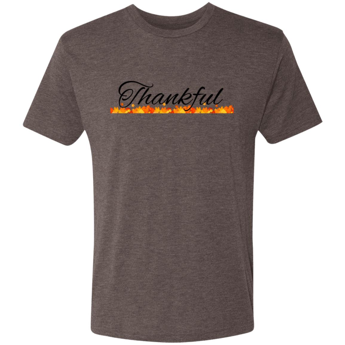 Thankful -- Men's Triblend T-Shirt