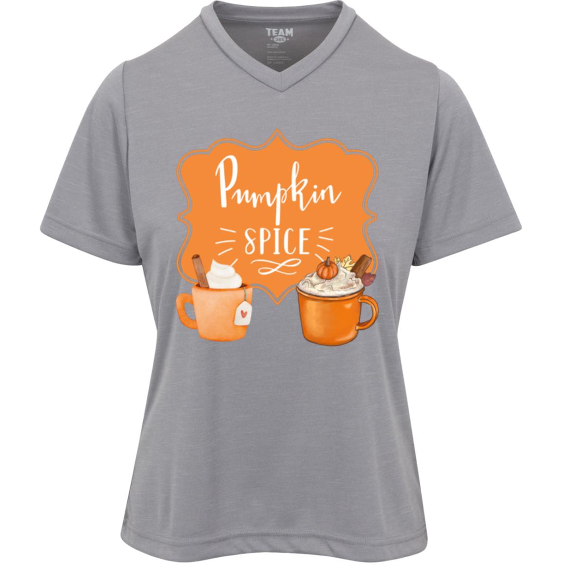 Pumpkin Spice Latte Orange --  Womens Sonic Heather Tee