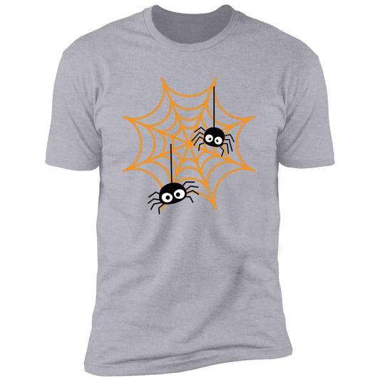 Spiders on Web -- Short Sleeve T-Shirt