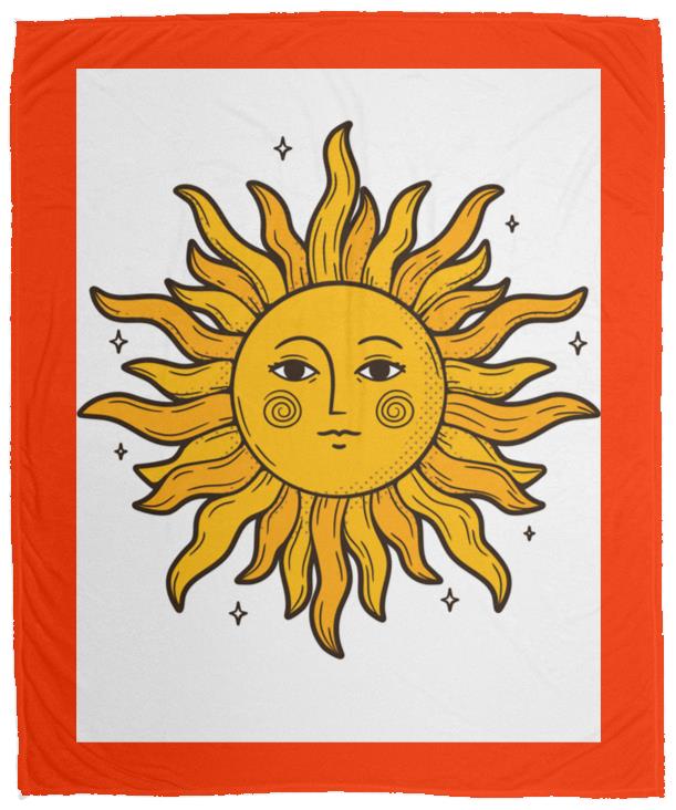 Sun T-shirt (1) VPM Cozy Plush Fleece Blanket - 50x60