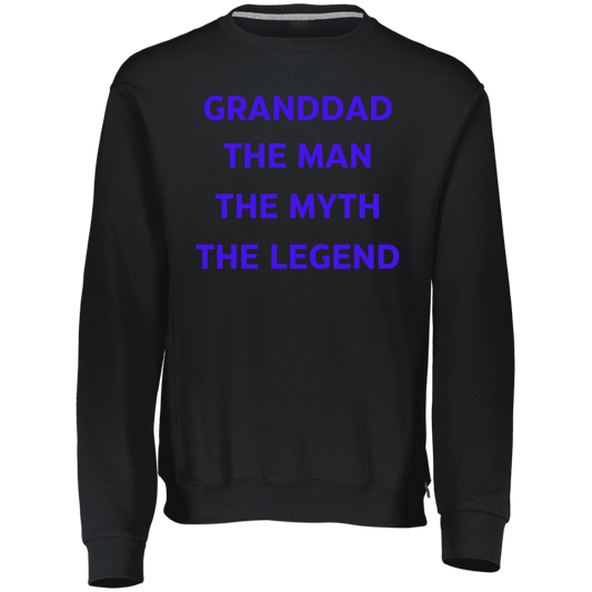 GRANDDAD THE MAN 698HBM Dri-Power Fleece Crewneck Sweatshirt