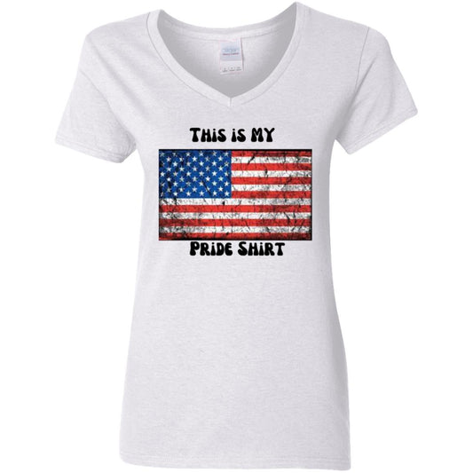 This is MY Pride shirt 2 G500VL Ladies' 5.3 oz. V-Neck T-Shirt