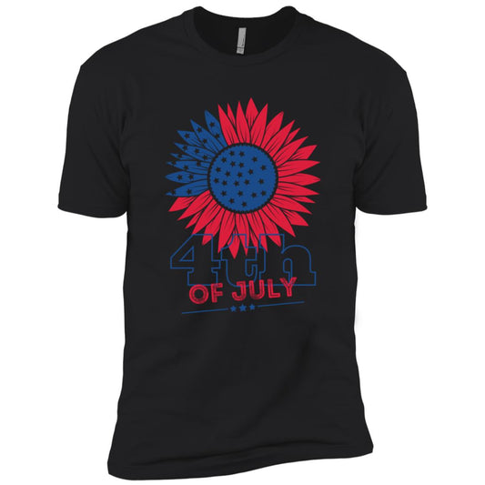 4th of July Sunflower -- CLOSEOUT -- Boys' Cotton T-Shirt