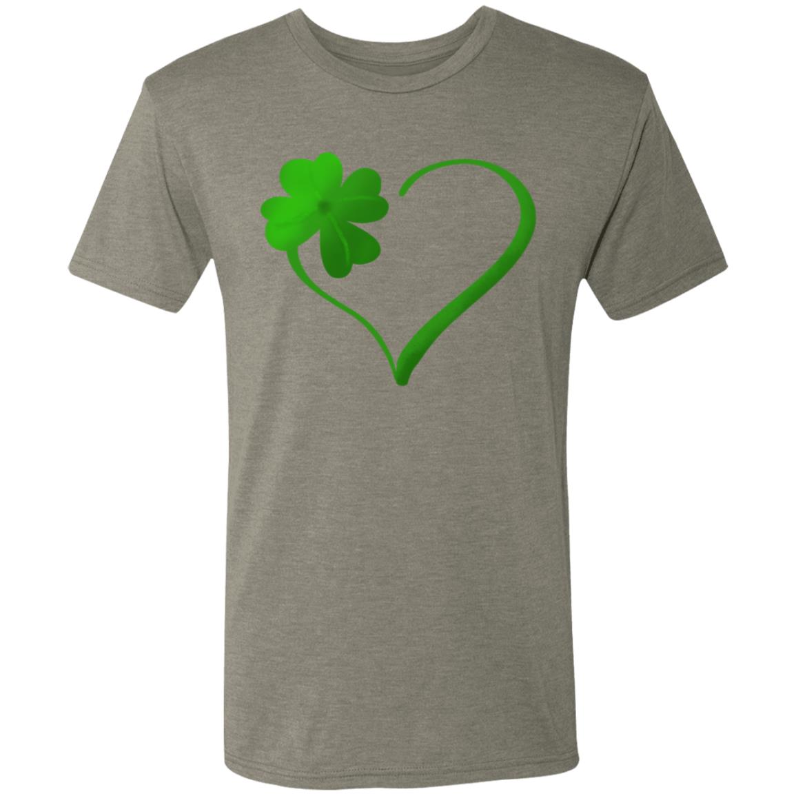 clover heart NL6010 Men's Triblend T-Shirt