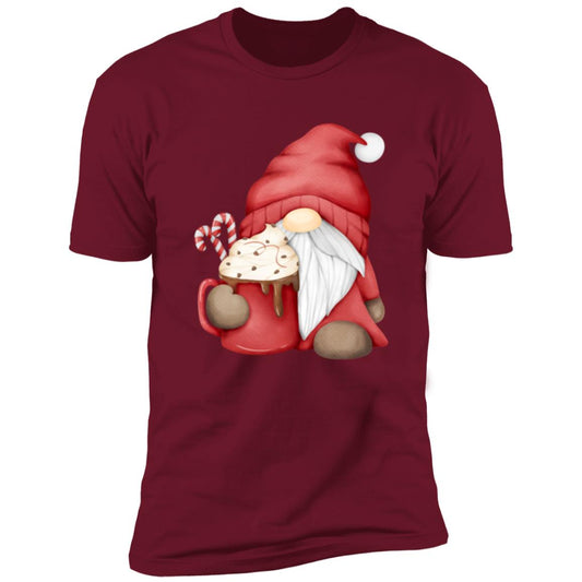 Hot Chocolate Gnome  -- Z61x Premium Short Sleeve Tee