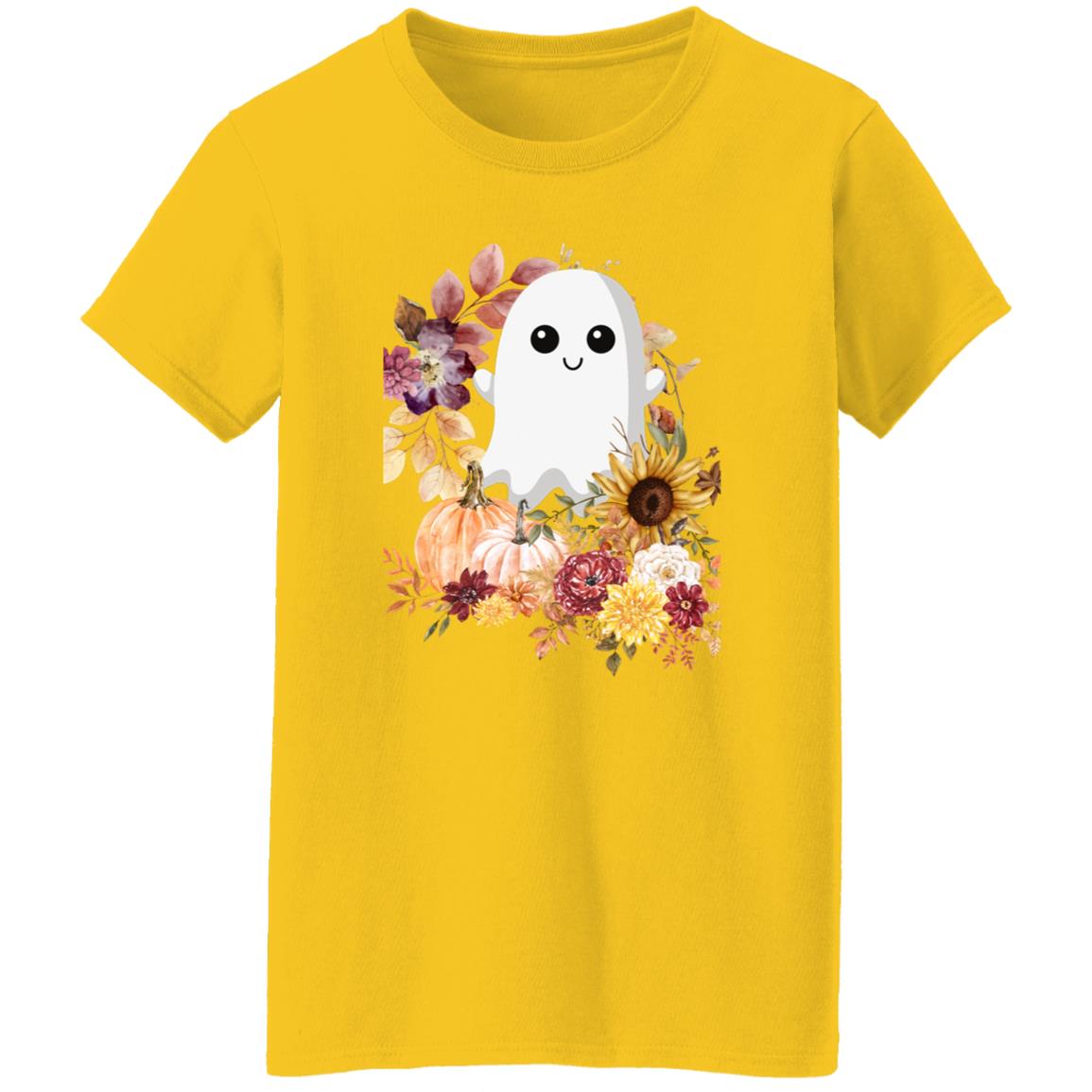 Fall Ghost --  Ladies' 5.3 oz. T-Shirt