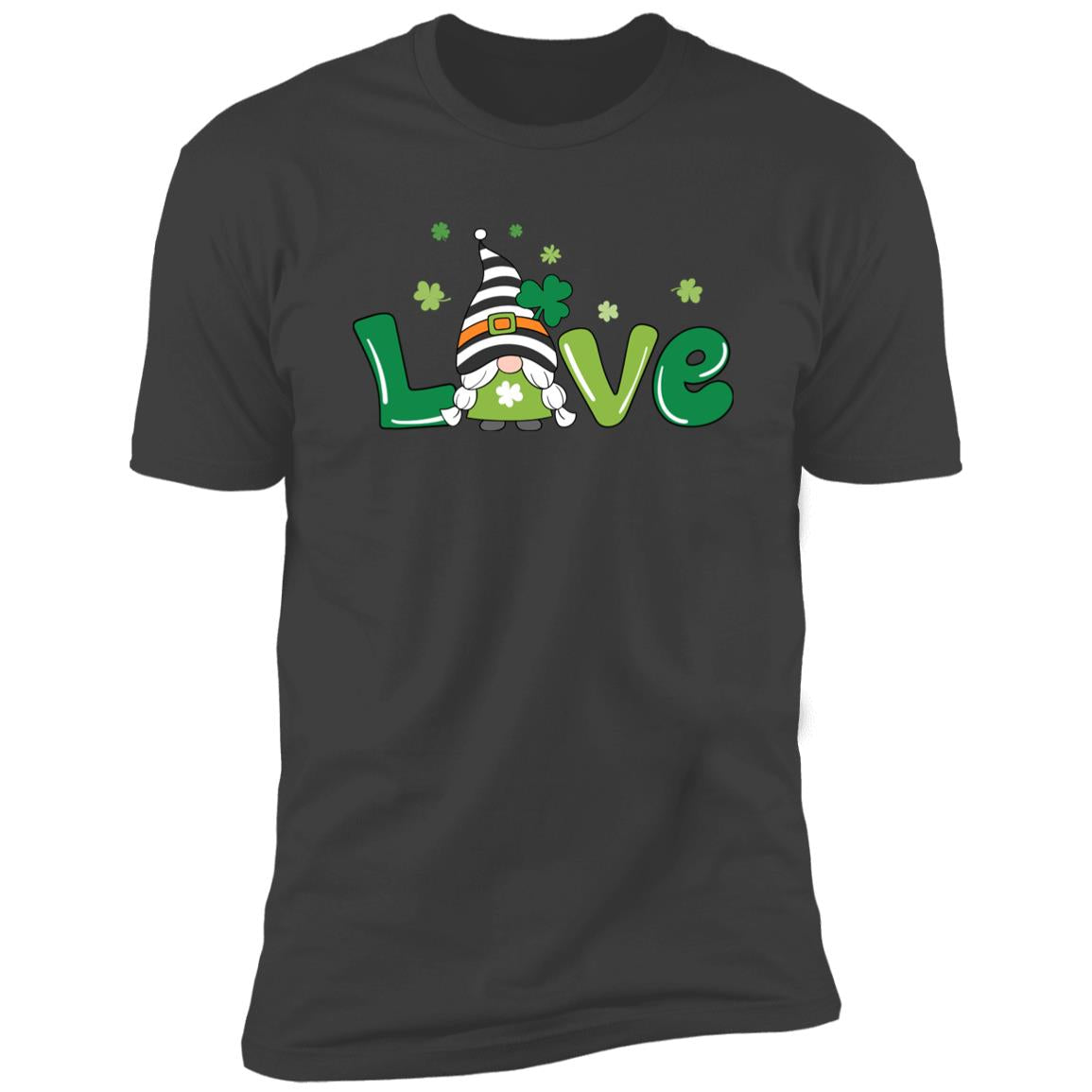 clover love gnome NL3600 Premium Short Sleeve T-Shirt