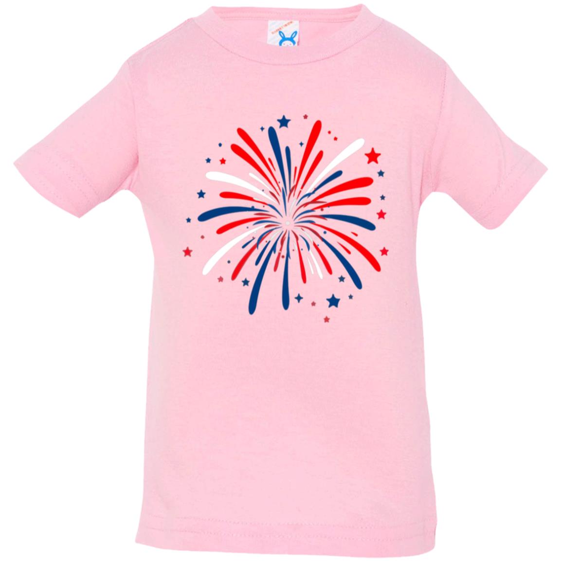 4th of July Firework -- Infant Jersey T-Shirt