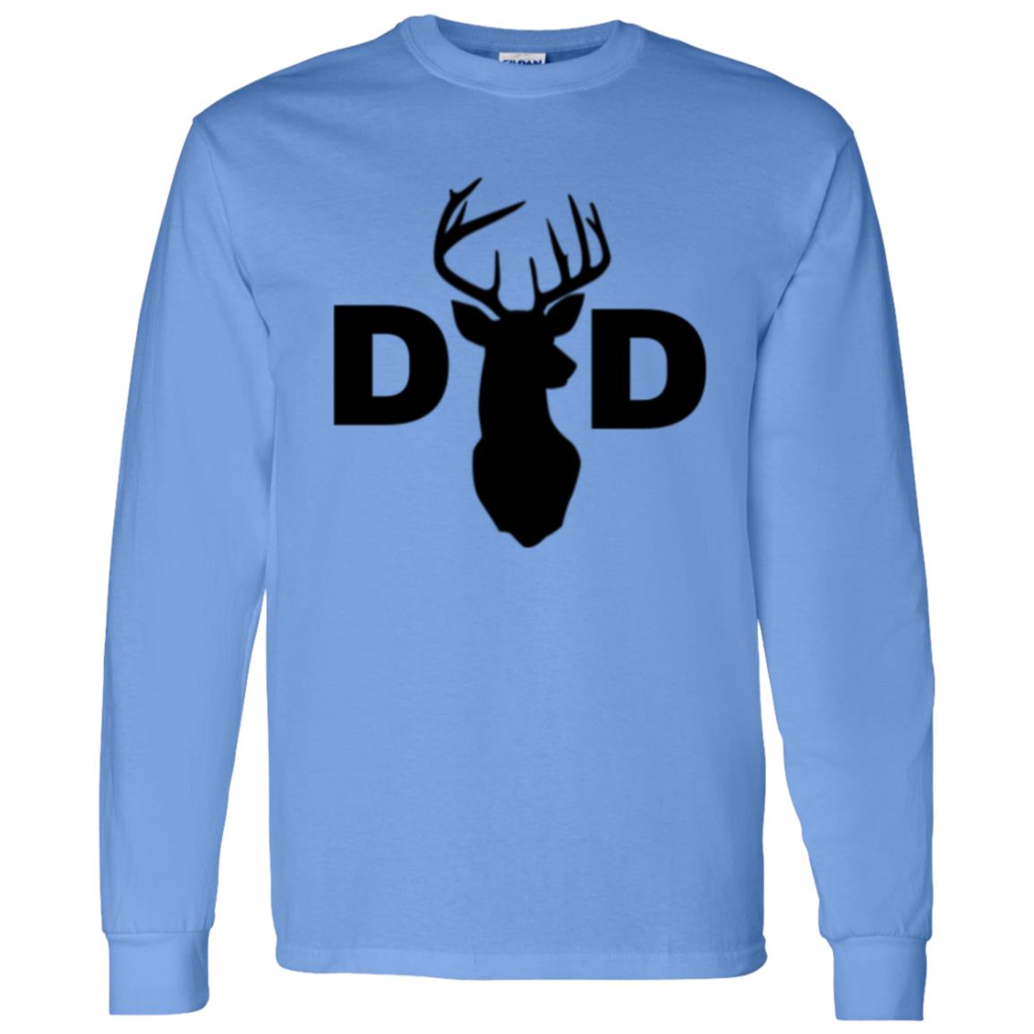 Dad Deer Dad -- LS T-Shirt 5.3 oz.