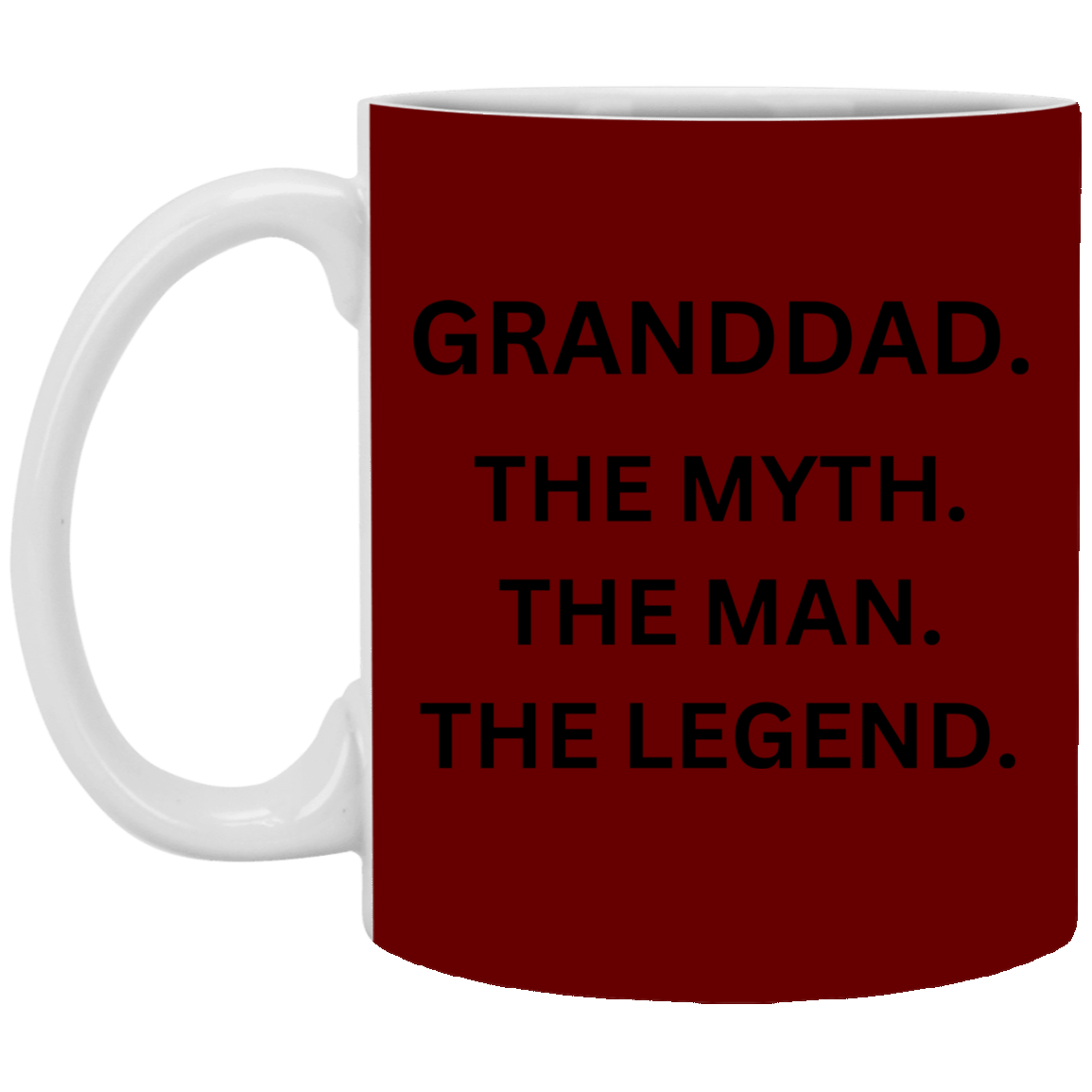 Granddad the Myth XP8434 11 oz. White Mug