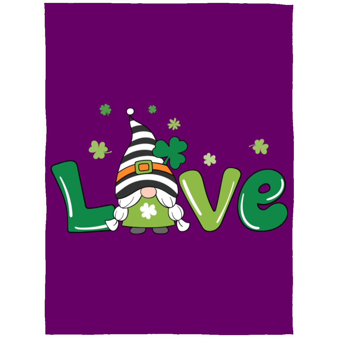 clover love gnome FLL Arctic Fleece Blanket 60x80