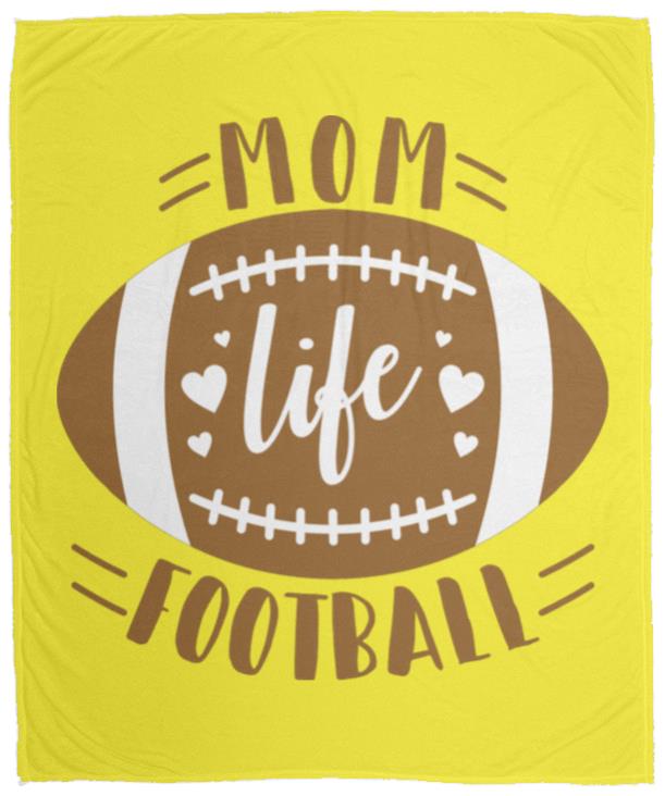 Football My Life VPM Cozy Plush Fleece Blanket - 50x60