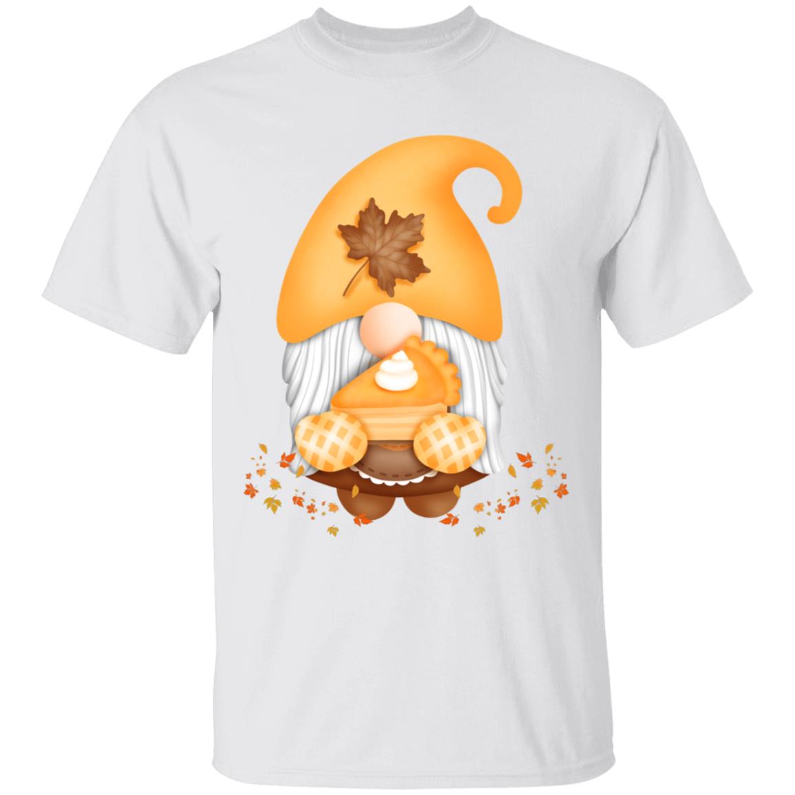 Gnome Pumpkin Pie G500B Youth 5.3 oz 100% Cotton T-Shirt