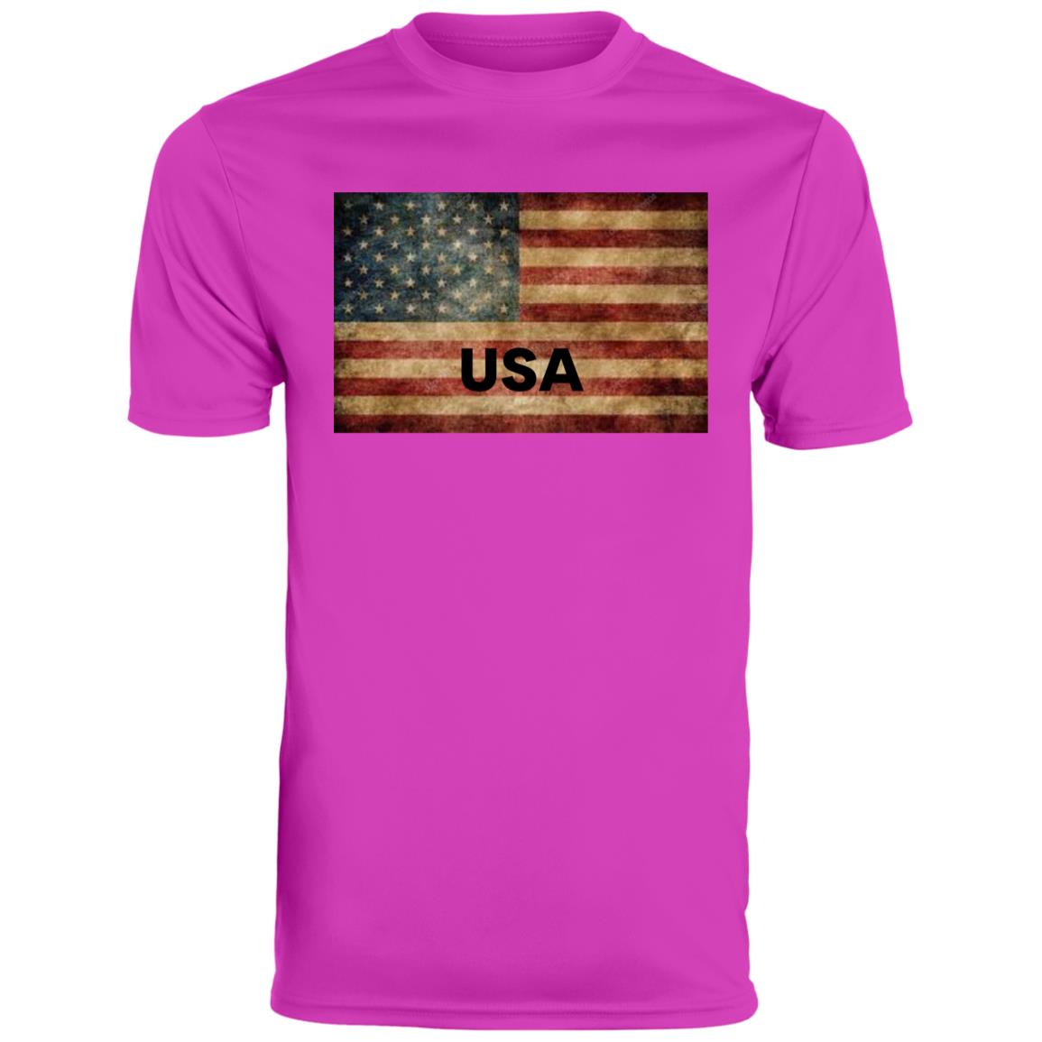 American Flag -- CLOSEOUT -- Youth Moisture-Wicking Tee