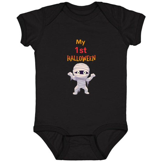 1st Halloween Mummy -- Infant Fine Jersey Bodysuit