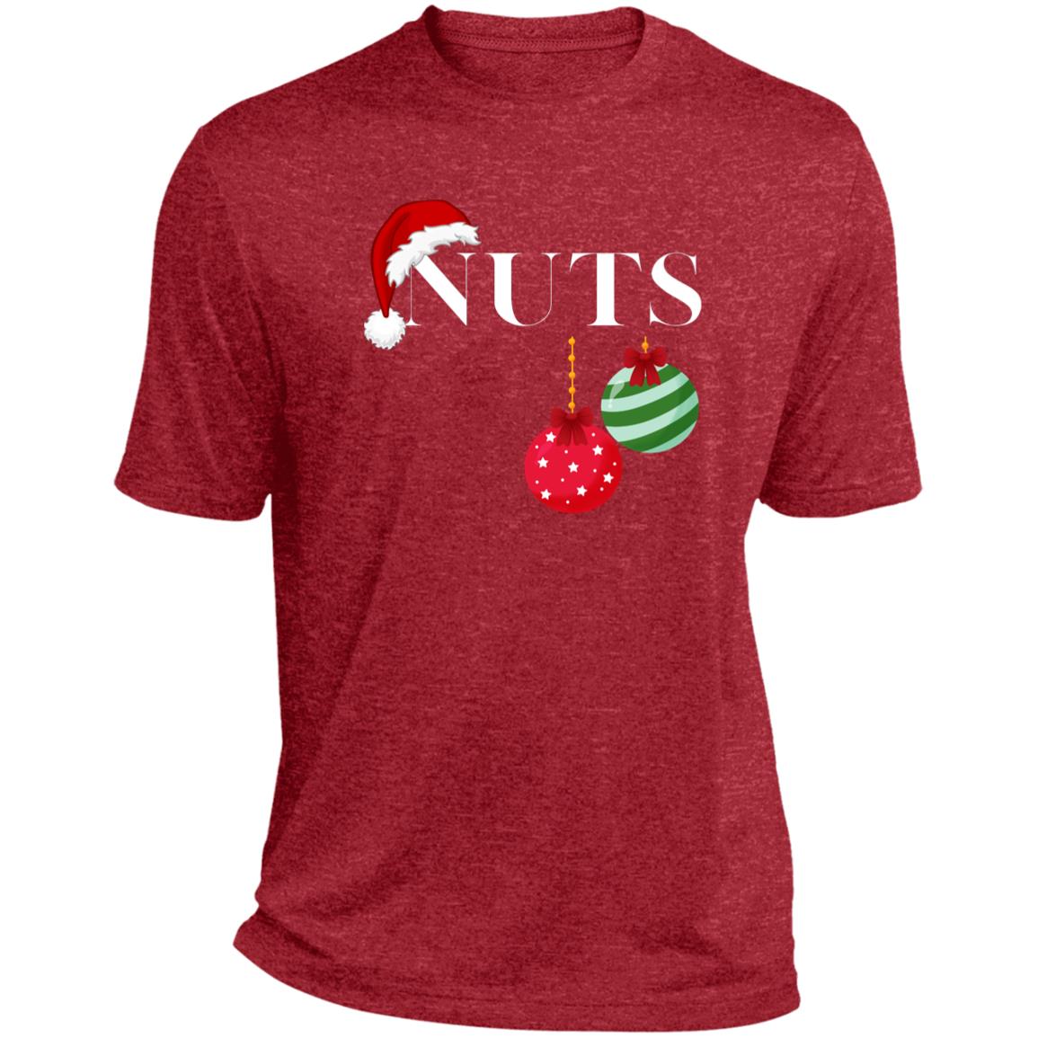 NUTS CLOSEOUT --  Heather Performance Tee