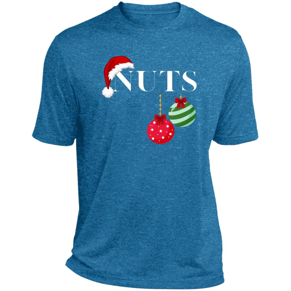 NUTS CLOSEOUT --  Heather Performance Tee