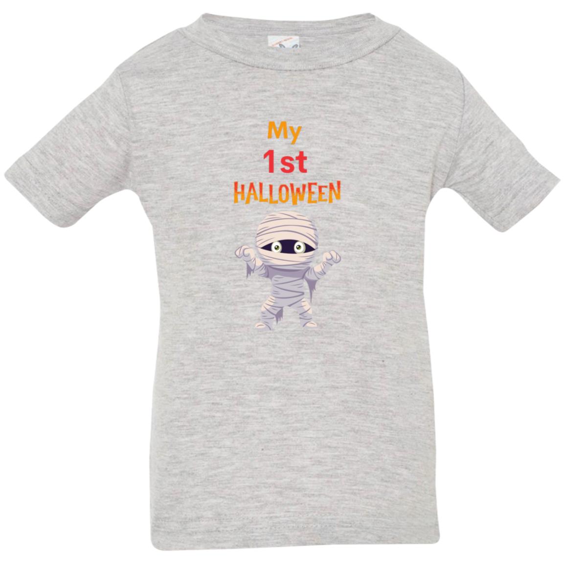 1st Halloween Mummy --  Infant Jersey T-Shirt