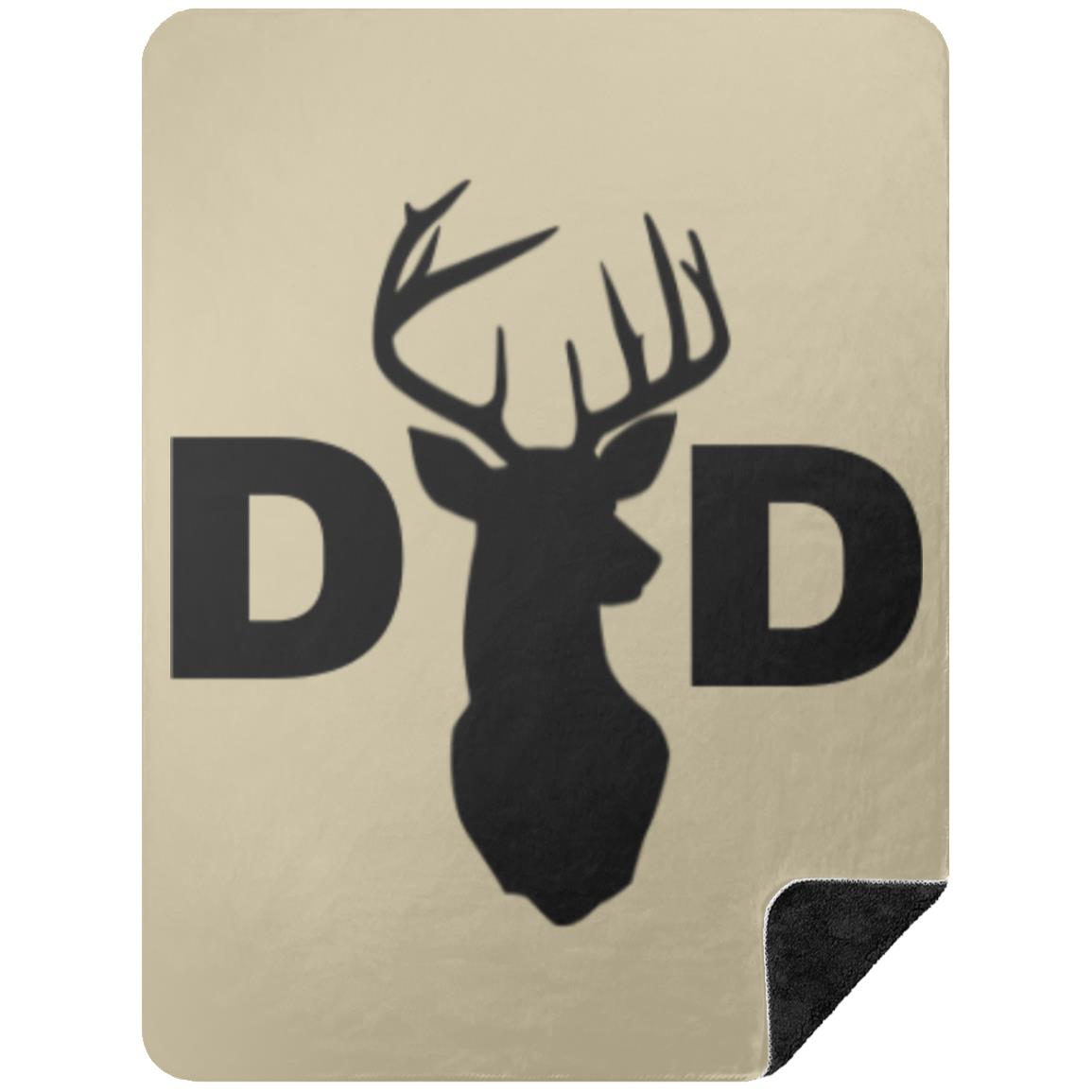 Dad Deer Dad hat BSHL Premium Black Sherpa Blanket 60x80