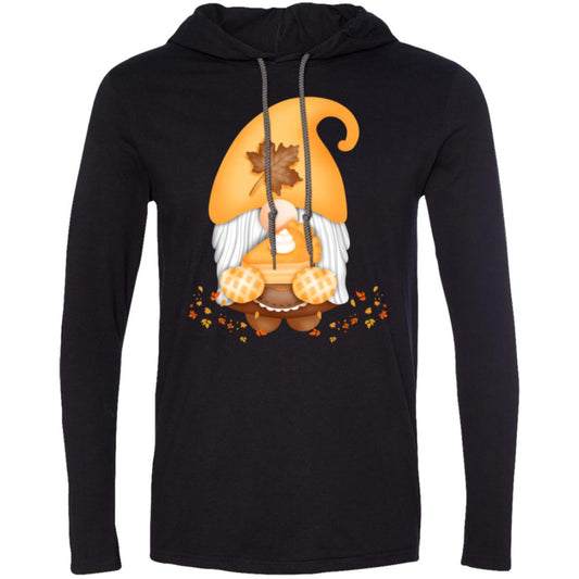 Gnome Pumpkin Pie --  Gildan LS T-Shirt Hoodie