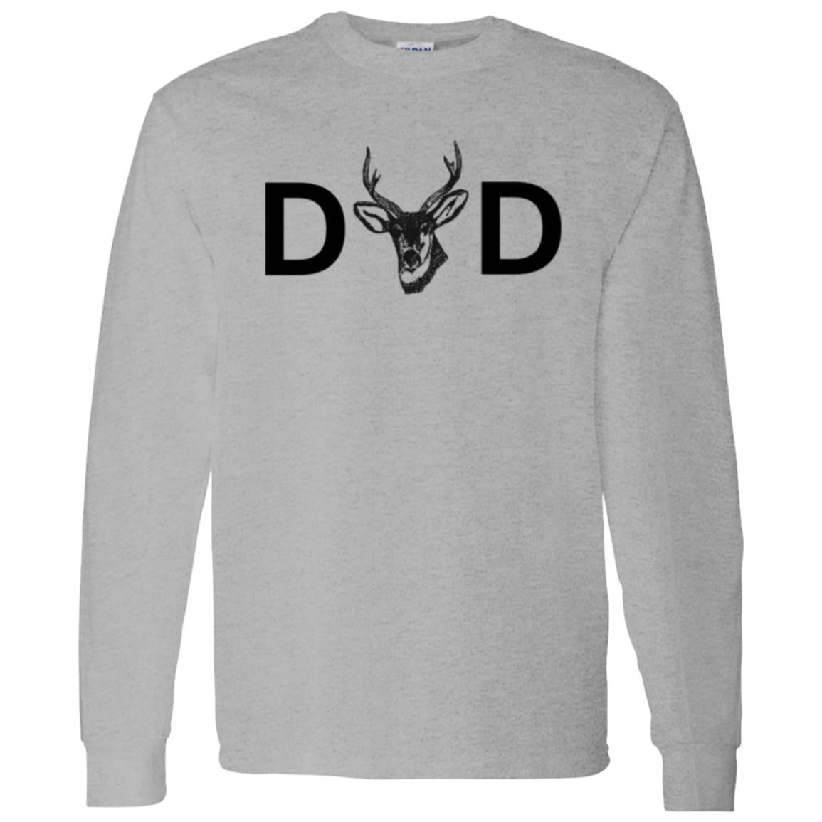 D deer D -- LS T-Shirt 5.3 oz.