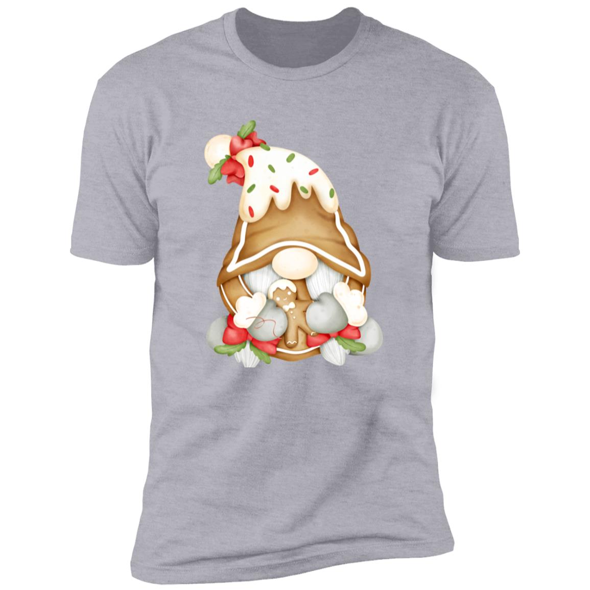 Gingerbread Gnome NL3600 Premium Short Sleeve T-Shirt