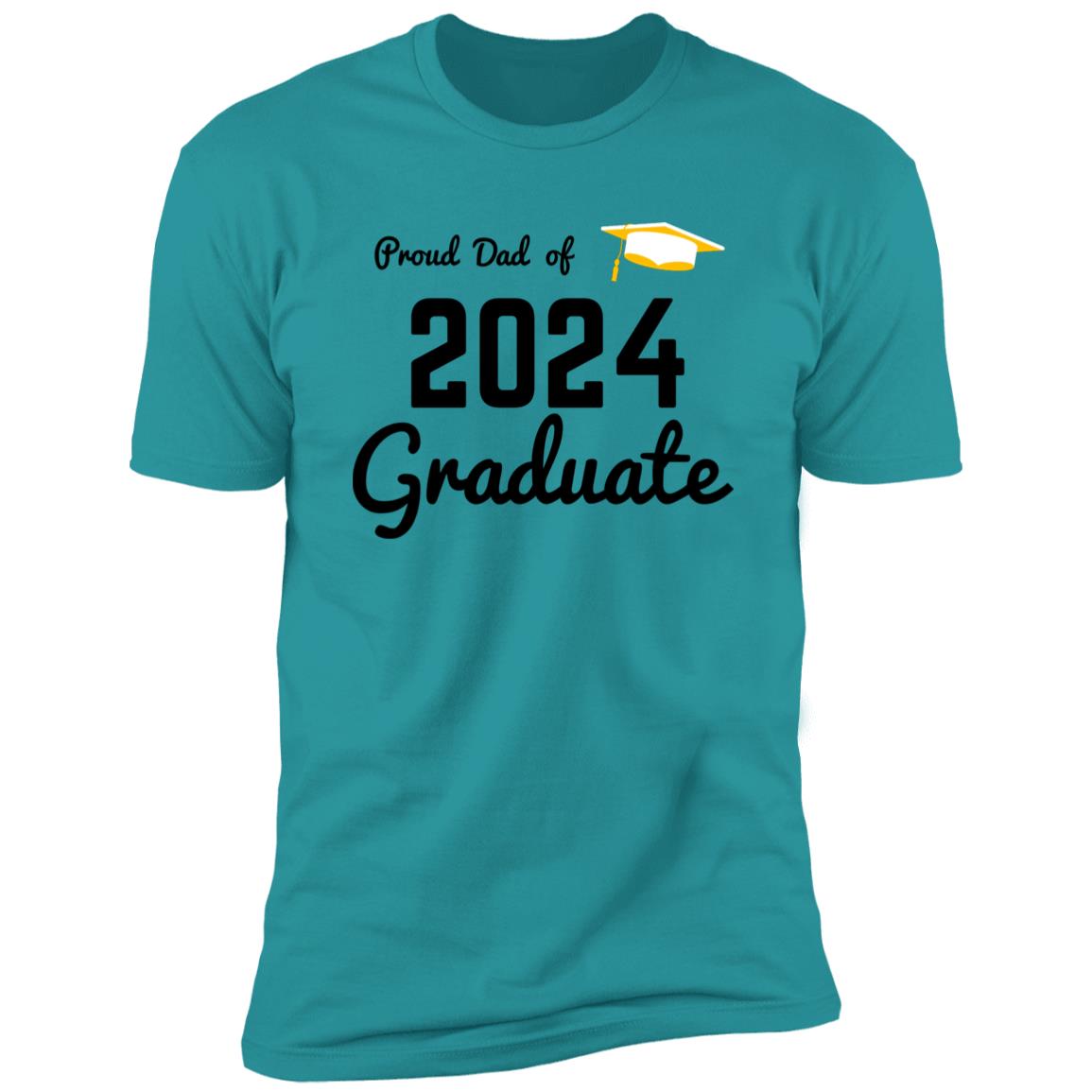 Proud Dad -- Graduate 2024 -- Premium Short Sleeve T-Shirt