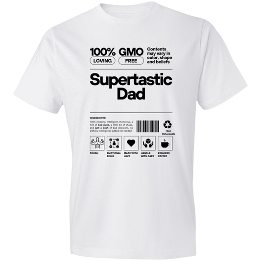 Supertastic Dad 980 Lightweight T-Shirt 4.5 oz